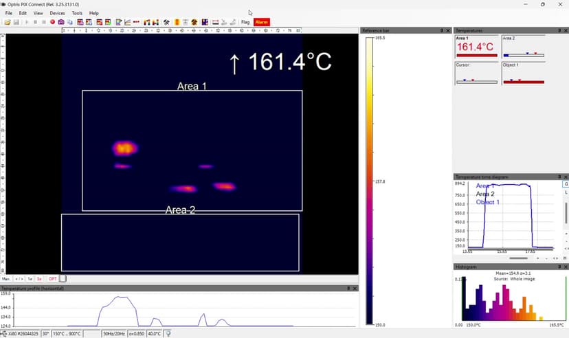 สาธิตกล้อง OPTRIS สำหรับตรวจสอบอุณหภูมิเหล็ก_01 - รูปภาพตัวอย่างของวิดีโอ