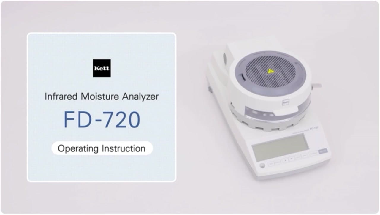 เเนะนำการใช้งานเครื่อง Kett รุ่น FD-720