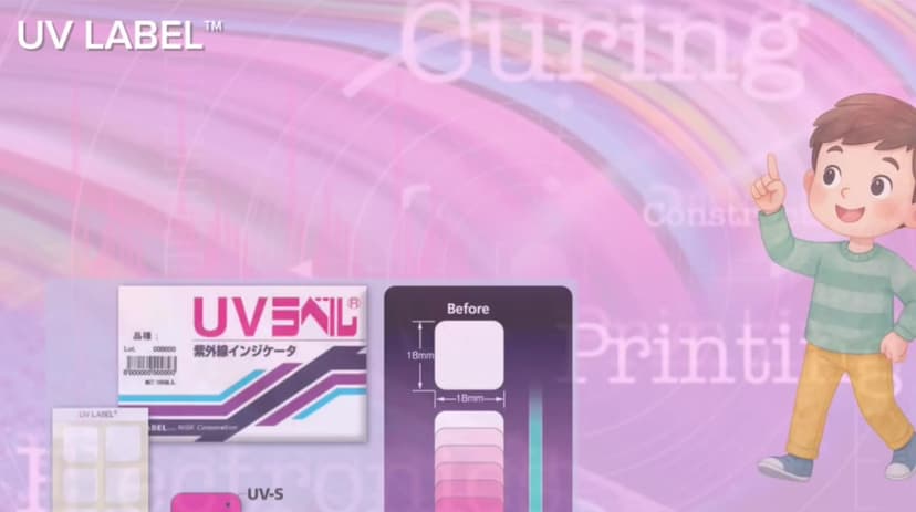 สาธิตการใช้งาน UV Label_01 - รูปภาพตัวอย่างของวิดีโอ