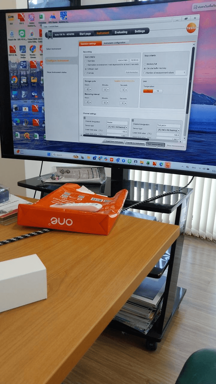 สอนการใช้งานtesto 176 T4 - Temperature data logger-photo1