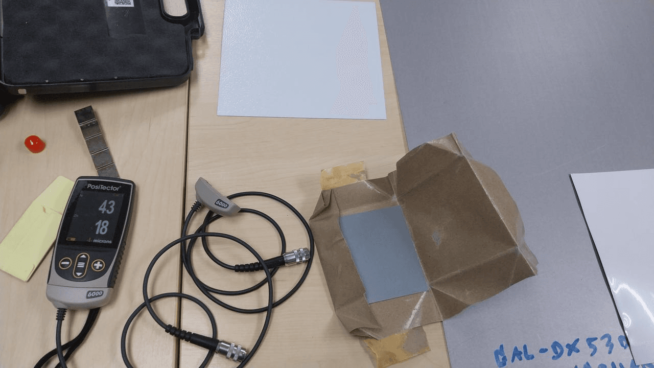 Demo PT-ADV+PRB-FNDS วัดความหนาของซิงค์บนเหล็ก-photo1