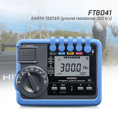 จุดเด่นของเครื่องวัดค่าความต้านทานดิน FT6041
