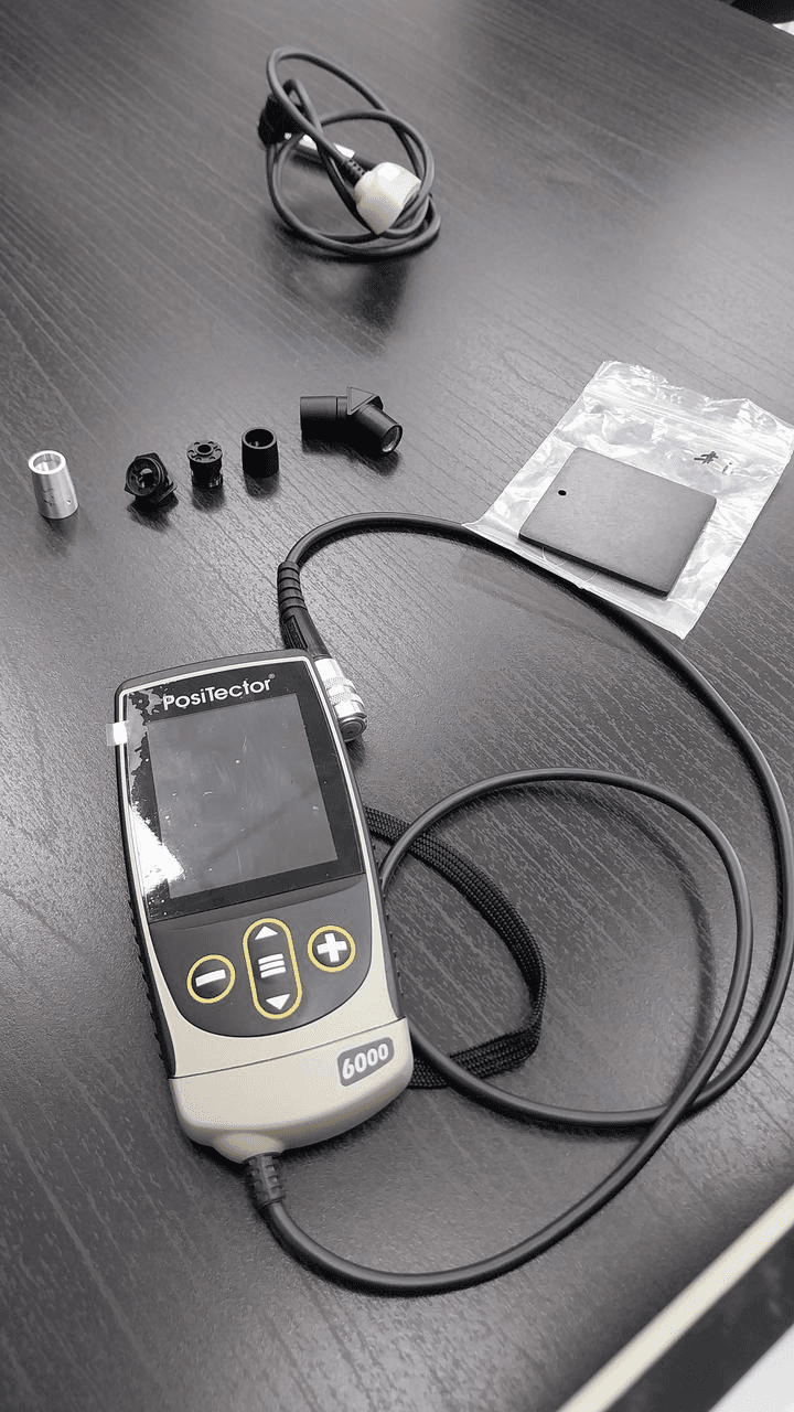 Demo Positector 6000 วัดความหนาของชั้นชุบอโนไดซ์ -photo1