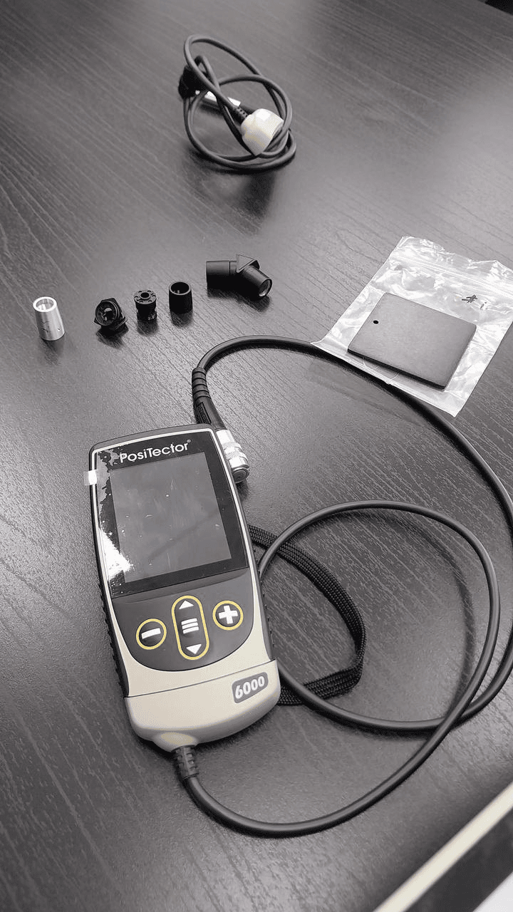 Demo Positector 6000 วัดความหนาของชั้นชุบอโนไดซ์ -photo2