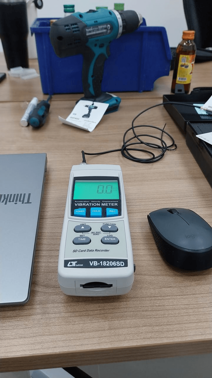สอนการใช้งาน VB-18206SD วัดความสั่นสะเทือนของสว่าน-photo0