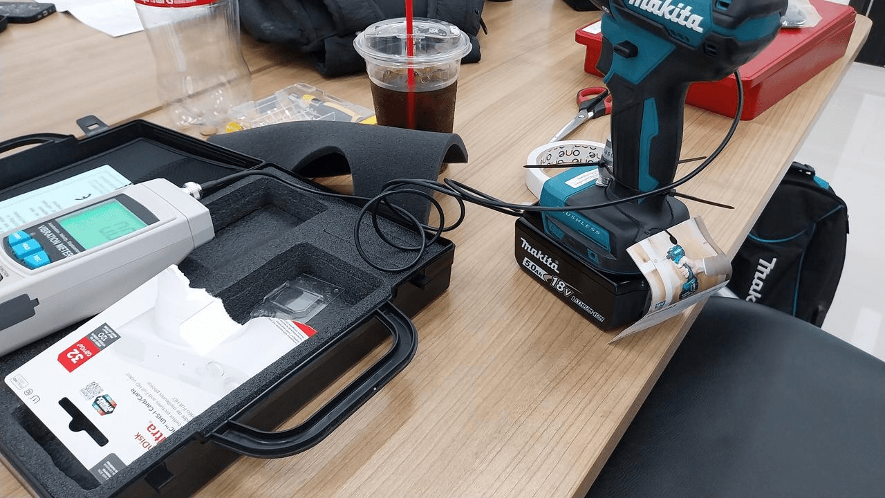 สอนการใช้งาน VB-18206SD วัดความสั่นสะเทือนของสว่าน-photo2