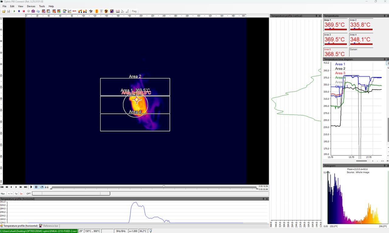 LEGA x OPTRIS PI-Series Thermal Imaging Camera-photo1