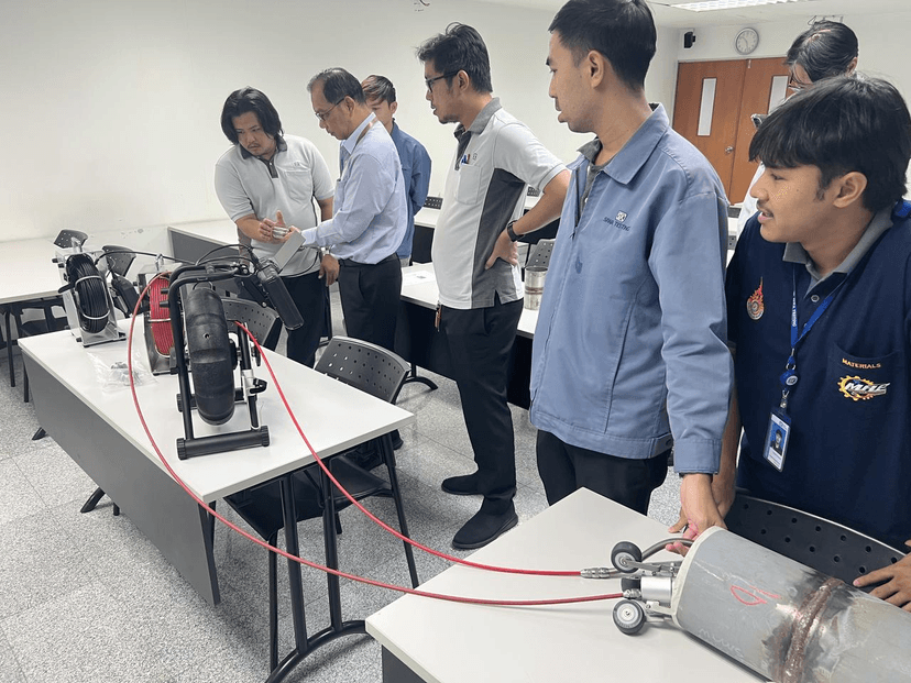 สาธิต MITCORP X600PLUS สำหรับงานตรวจรอยเชื่อมท่อ_01 - รูปภาพของโพสต์