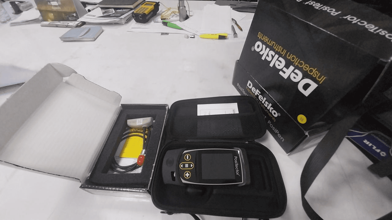 การวัดความหนาของ ฮาร์ดโครม(Hard Chrome)บนแม่พิมพ์ -photo1