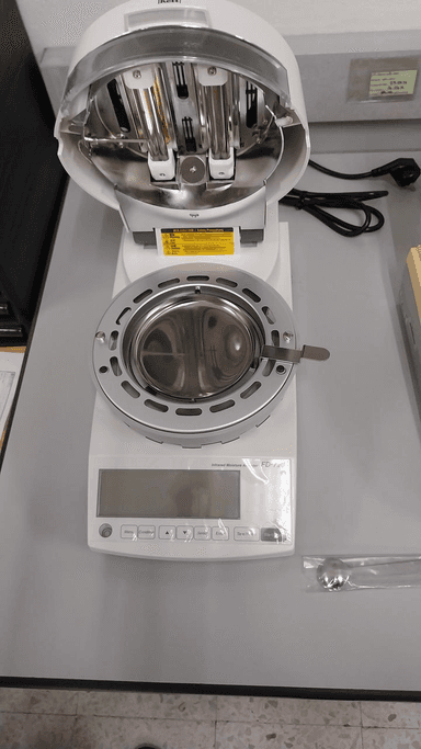 วิเคราะห์ความชื้นของน้ำซุปด้วยเครื่อง Kett FD-720