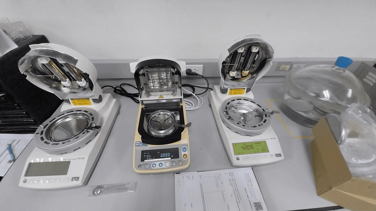 วิเคราะห์ความชื้นของน้ำซุปด้วยเครื่อง Kett FD-720-photo1