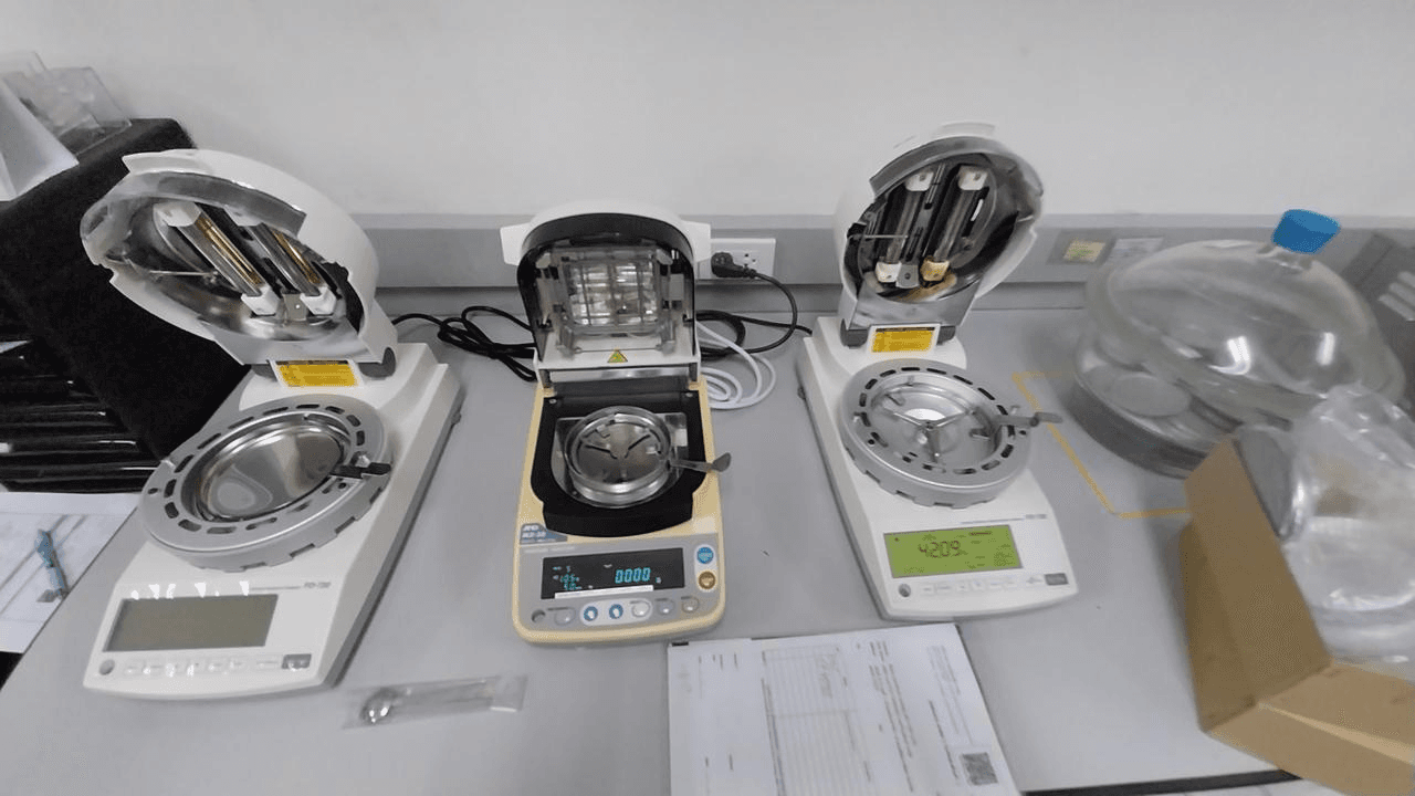 วิเคราะห์ความชื้นของน้ำซุปด้วยเครื่อง Kett FD-720-photo2