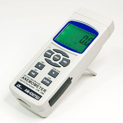 Lutron AM-4307SD เครื่องวัดและบันทึกความเร็วลม 4 In 1 | SD Card image