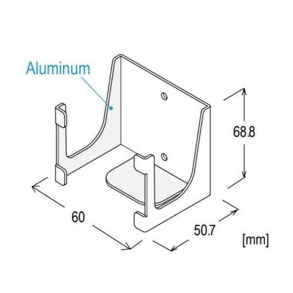TND AT-76K1 อุปกรณ์ยึดติดผนังสำหรับ RTR-576, TR-76Ui image