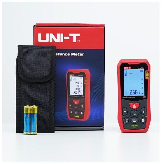 UNI-T LM50A เครื่องวัดระยะด้วยแสงเลเซอร์ Laser Distance Meters 50m image