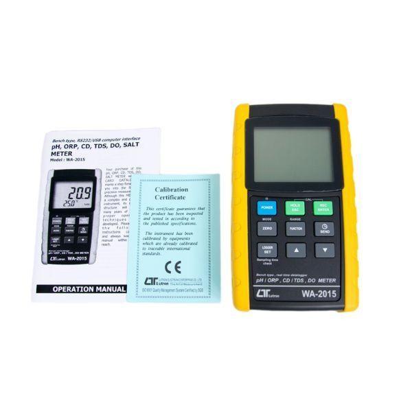 Lutron WA-2015 เครื่องวัดคุณภาพน้ำ 7in1 image