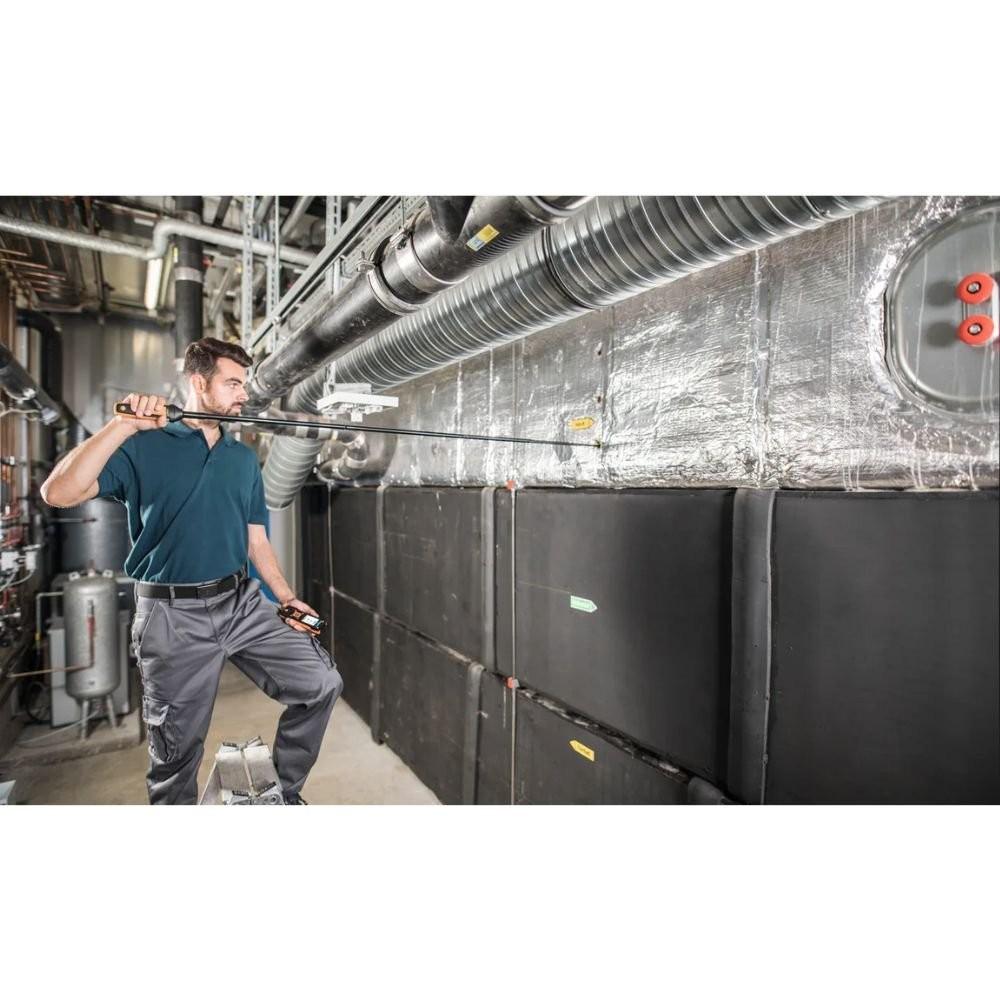 Testo-0635-9572 โพรบใบพัด (Vane Probe) แบบมีสาย พร้อมเซนเซอร์วัดอุณหภูมิ image