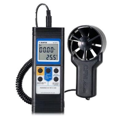 SK Sato SK-93F-II Vane Type Anemometer เครื่องวัดความเร็วลมแบบใบพัด