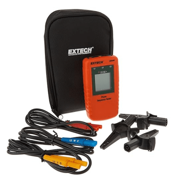 EXTECH EX-480400 เครื่องตรวจวัดลำดับเฟส Phase Sequence Tester image