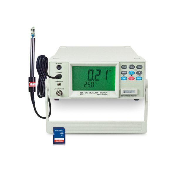 Lutron BWA-2018SD เครื่องวัดและบันทึกพีเอชและคุณภาพน้ำแบบตั้งโต๊ะ | SD Card image