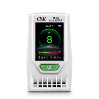 CEM DT-969 เครื่องวัดฝุ่นละอองในอากาศ PM2.5 PM10