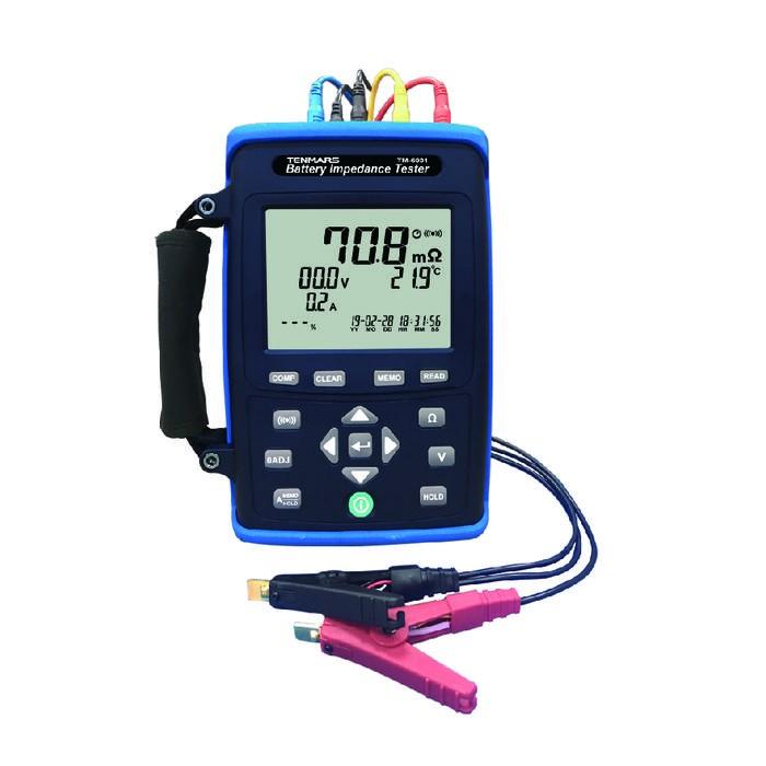 TENMARS TM-6001 เครื่องวัดแบตเตอรี่ ความต้านทานแบตเตอรี่ Battery Impedance Tester image
