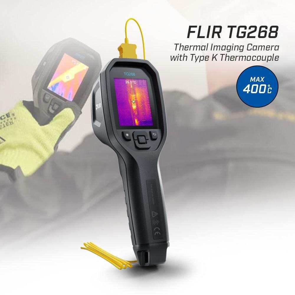 FLIR TG268 กล้องถ่ายภาพความร้อนแบบ Spot Thermal Camera (IR Resolution 160 × 120 pixels) image
