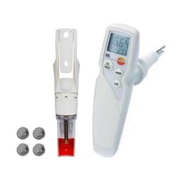 Testo-0563-2051 No.0563 2051 testo-205 pH/temperature measuring instrument for semi-solid media image