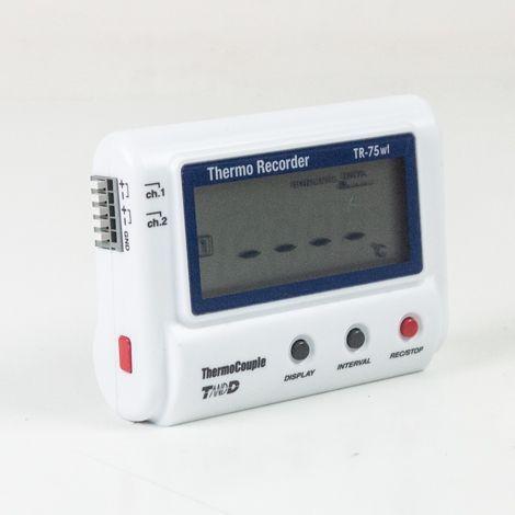 T&D TR-75wf เครื่องบันทึกอุณหภูมิ 16,000 ข้อมูล (K, J, T, E, S, R) | Cloud Network image