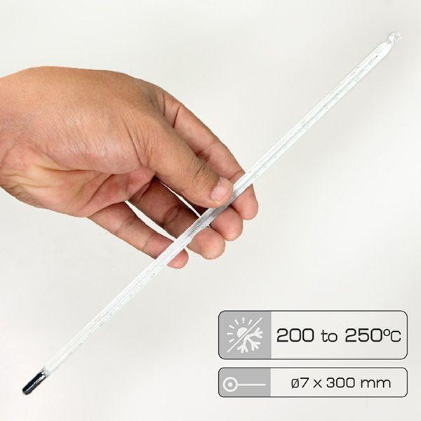 SK Sato SK-0020-05 ปรอทวัดอุณหภูมิ (Mercury) | 200 To 250°C image