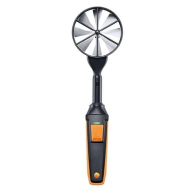 Testo-0635-9371 High-precision vane probe (Ø 100 mm) with Bluetooth