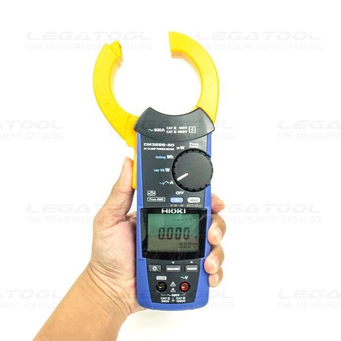 HIOKI CM3286-50-KIT AC แคลมป์เพาเวอร์มิเตอร์ AC 600A, AC 600V (True RMS) | With Z3210 image
