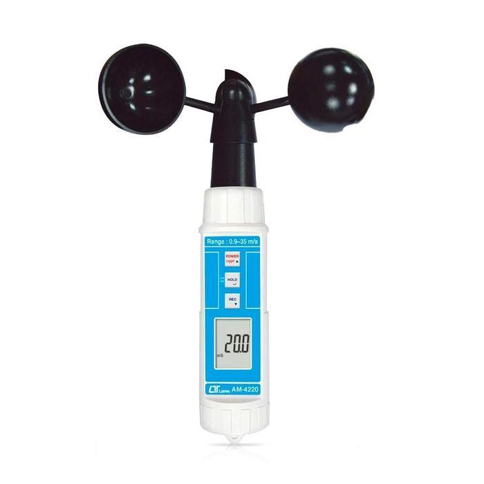 Lutron AM-4220 เครื่องวัดความเร็วลมแบบถ้วย IP65 | Max.35 M/S image