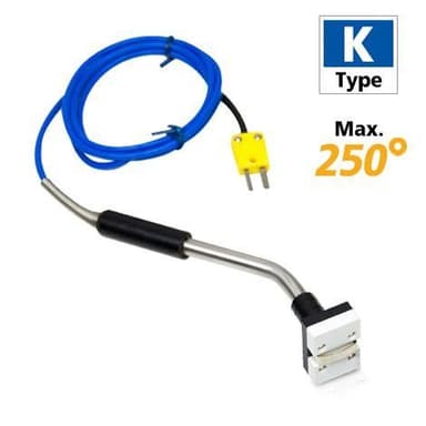 Rixen MK-02EX โพรบวัดอุณหภูมิพื้นผิวแบบแม่เหล็ก Max. 250℃ (Type K) | Cable 1M
