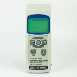 Lutron HT-3007SD เครื่องวัดอุณภูมิความชื้น 4 In 1 | SD Card image