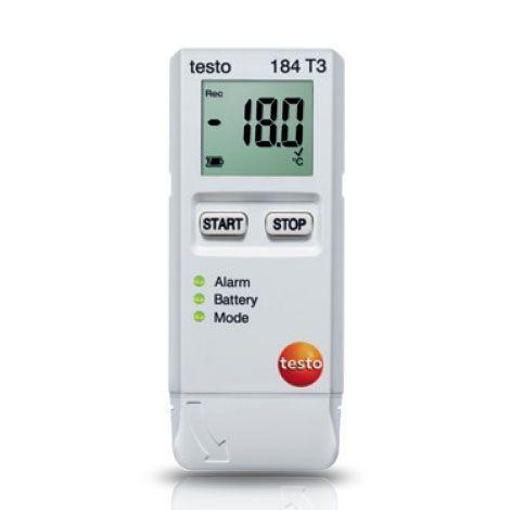 Testo-184-T3 เครื่องบันทึกอุณหภูมิดิจิตอล (เปลี่ยน Battery ได้) image