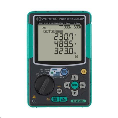 KYORITSU KEW-6305-00 เครื่องบัญทึกค่าพลังงานไฟฟ้า (POWER METER) image