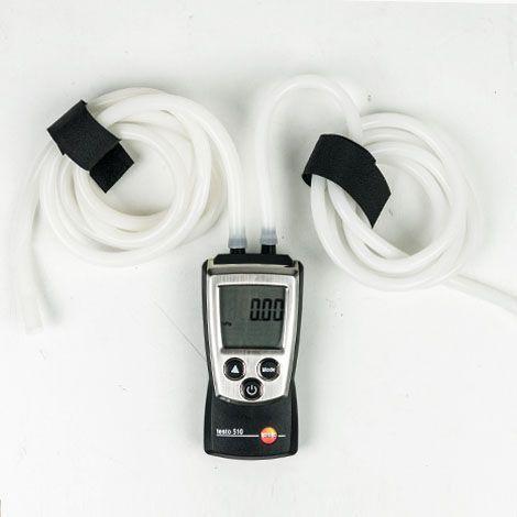 Testo-510-Set เครื่องวัดความดันต่างและอัตราการไหลแบบพกพา image