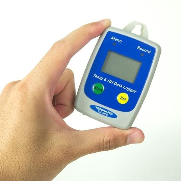 Tenmars TM-305U เครื่องบันทึกอุณหภูมิและความชื้น 50,000 ข้อมูล | IP54 image