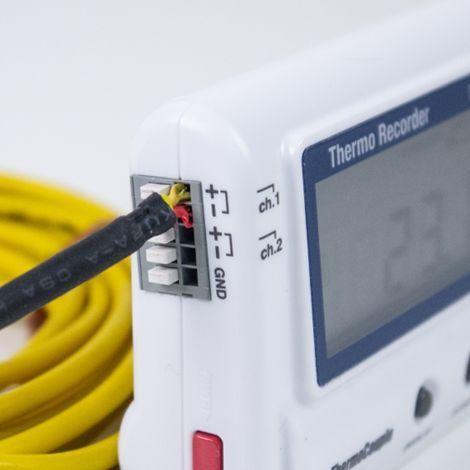 T&D TR-75wf เครื่องบันทึกอุณหภูมิ 16,000 ข้อมูล (K, J, T, E, S, R) | Cloud Network image