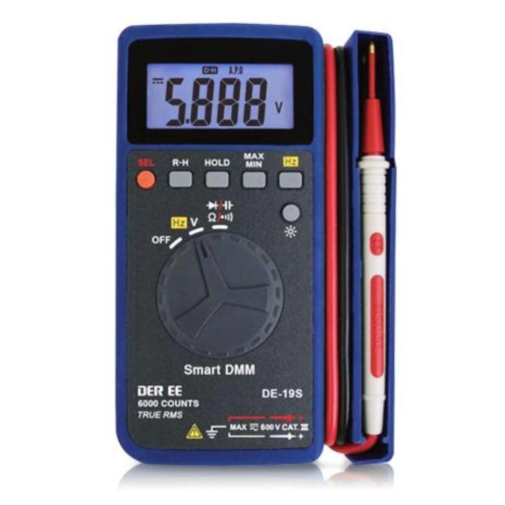 DER EE DE-19S มัลติมิเตอร์ Smart Pocket Multimeter image