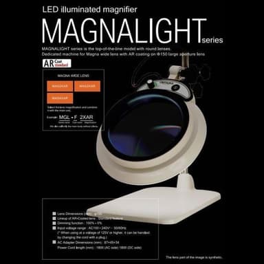 Otsuka MAGNALIGHT Series โคมไฟแว่นขยาย LED Illuminated Magnifier