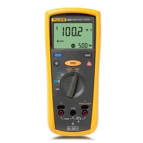 Fluke 1503 เครื่องทดสอบความเป็นฉนวนแบบดิจิตอล Insulation Resistance Tester image