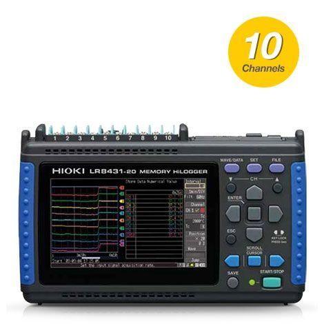 Hioki-LR8431-20 เครื่องบันทึกข้อมูลอเนกประสงค์ | 10 Channels image