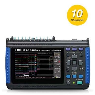 Hioki-LR8431-20 เครื่องบันทึกข้อมูลอเนกประสงค์ | 10 Channels