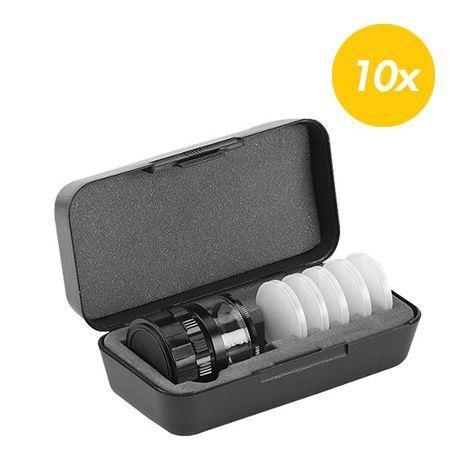 Peak 2004-10X กล้องขยายแบบครอบ มีสเกล (Set) | กำลังขยาย 10 เท่า image