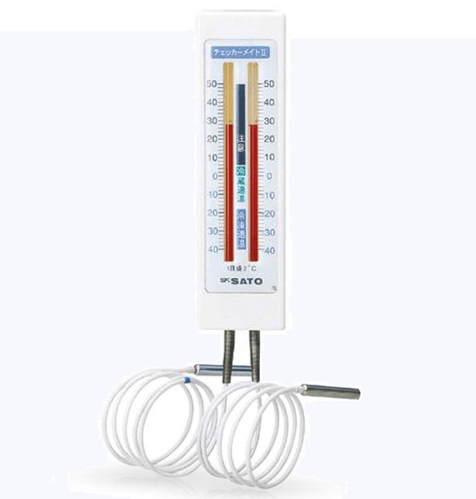 SK Sato SK-1717-00 ปรอทวัดอุณหภูมิตู้เย็น เซนเซอร์แบบสาย | Two Points image