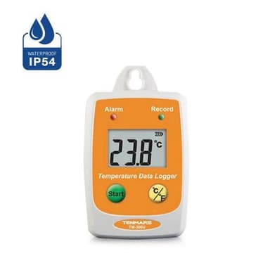 Tenmars TM-306U เครื่องบันทึกอุณหภูมิ 50,000 ข้อมูล | IP54