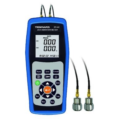 TENMARS ST-141D เครื่องวัดและบันทึกความสั่นสะเทือน Vibration Meter 2-Channel