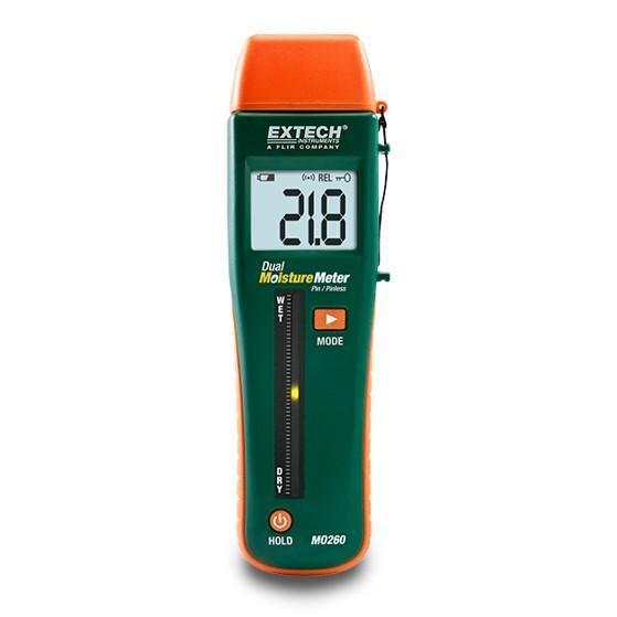 Extech EX-MO260 เครื่องวัดความชื้น Combination Pin/Pinless Moisture Meter image